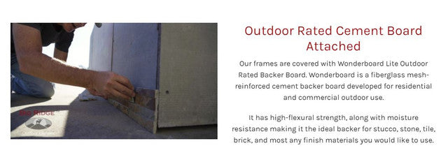 31" - 36" DIY Outdoor Kitchen Frame Kit-36