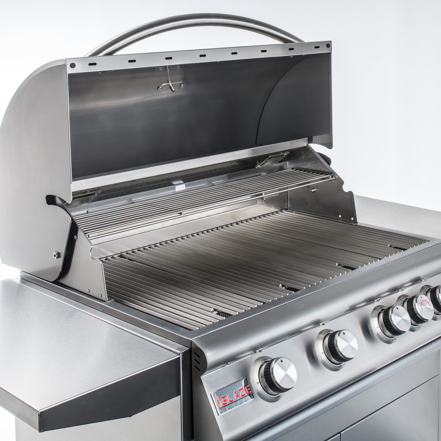 Blaze LTE 32-Inch 4-Burner Built-In Propane Or Natural Gas Grill With Rear Infrared Burner & Grill Lights-BLZ-4LTE2