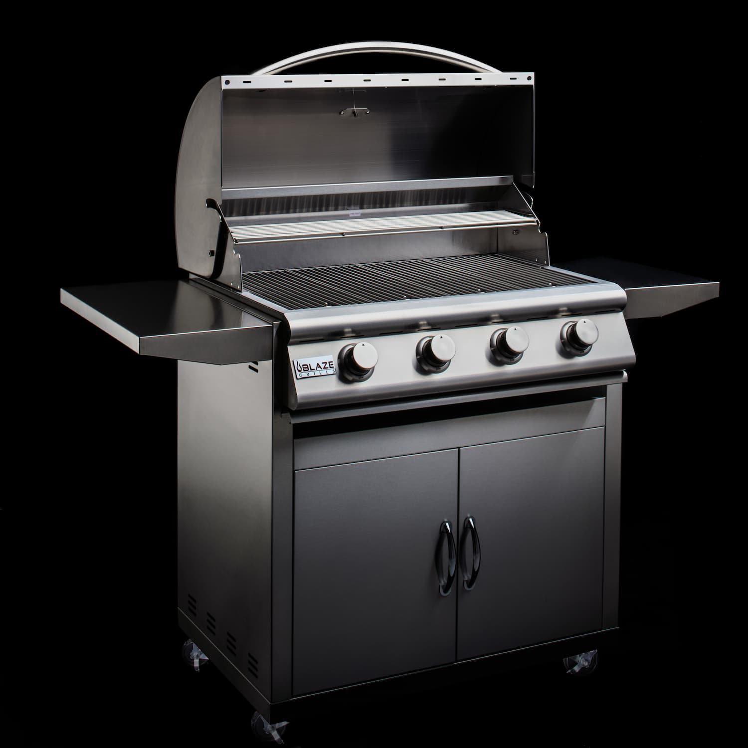 Blaze Prelude 32-Inch 4-Burner Built-In Natural Gas or LP Propane Gas Grill-BLZ-4LBM