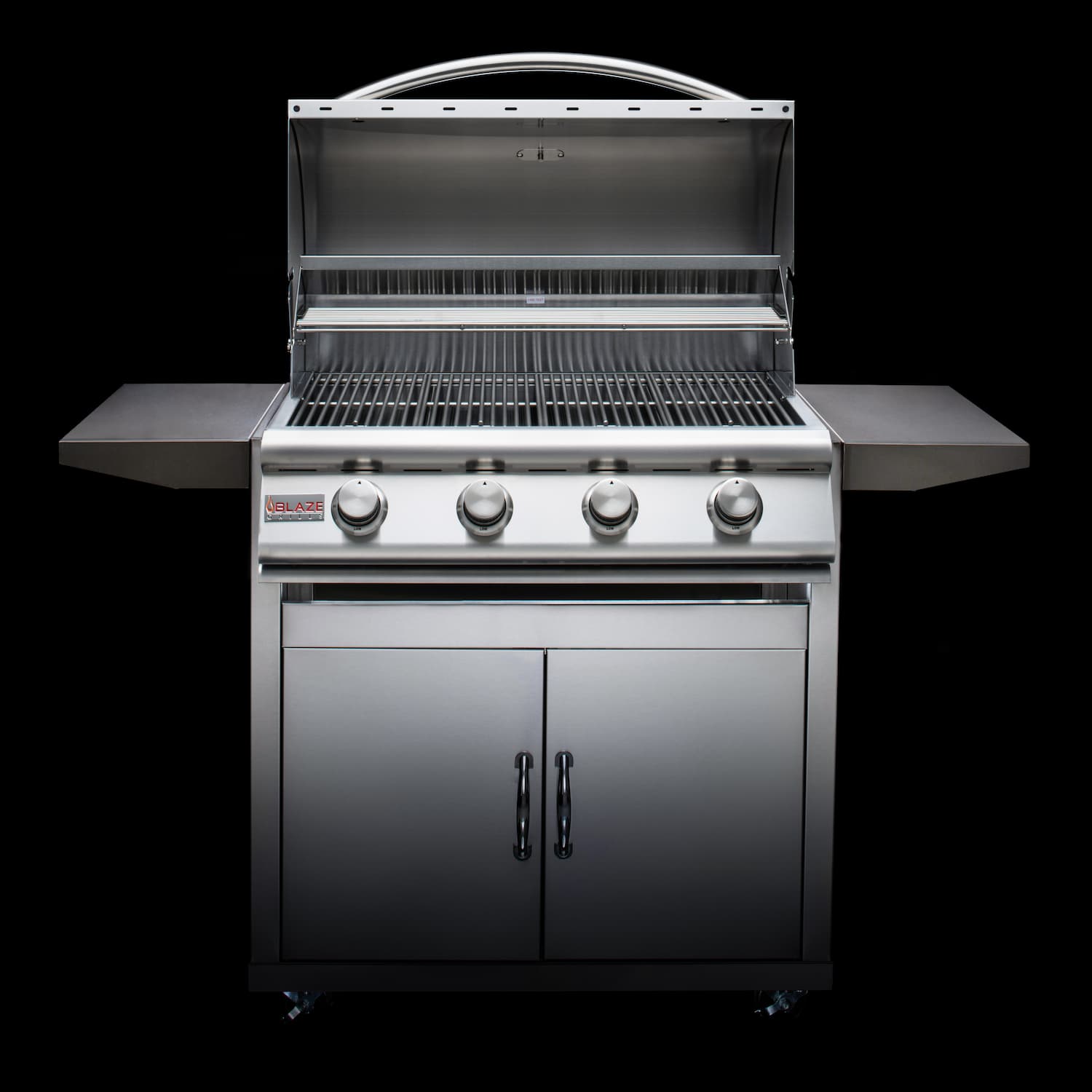 Blaze Prelude 32-Inch 4-Burner Built-In Natural Gas or LP Propane Gas Grill-BLZ-4LBM