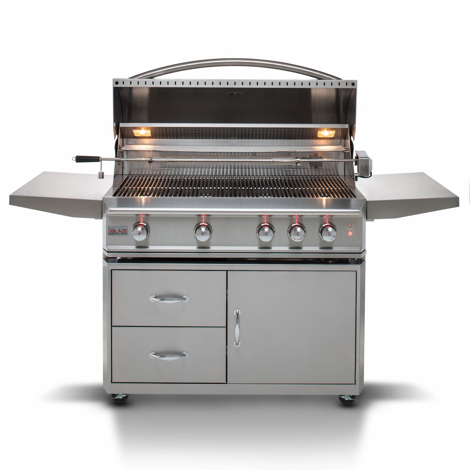 Blaze Professional LUX 44" Built-In Gas Grill with Rear Infrared Burner - BLZ-4PRO