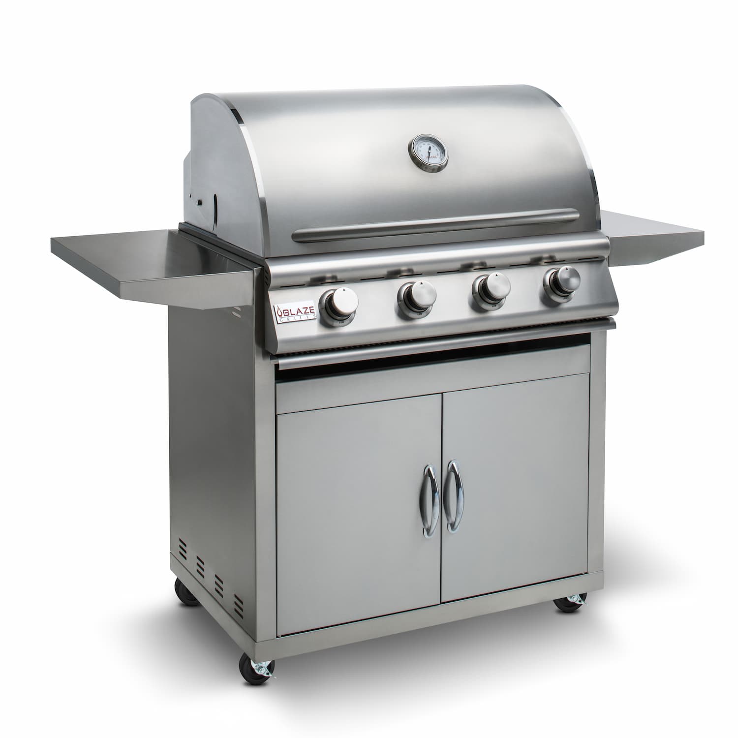 Blaze Prelude 32-Inch 4-Burner Built-In Natural Gas or LP Propane Gas Grill-BLZ-4LBM