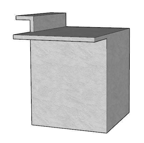 90 Degree DIY Outdoor Kitchen Frame Kit-ALRP90