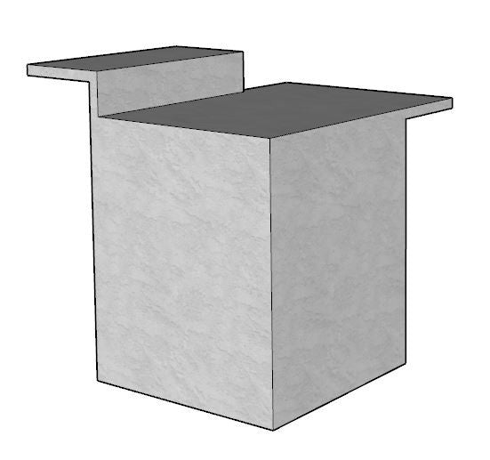 90 Degree DIY Outdoor Kitchen Frame Kit-ALRP90