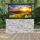 Fenix Vision 360 Luxury Outdoor TV Lift Cabinet Stone Collection-FENFINTVST