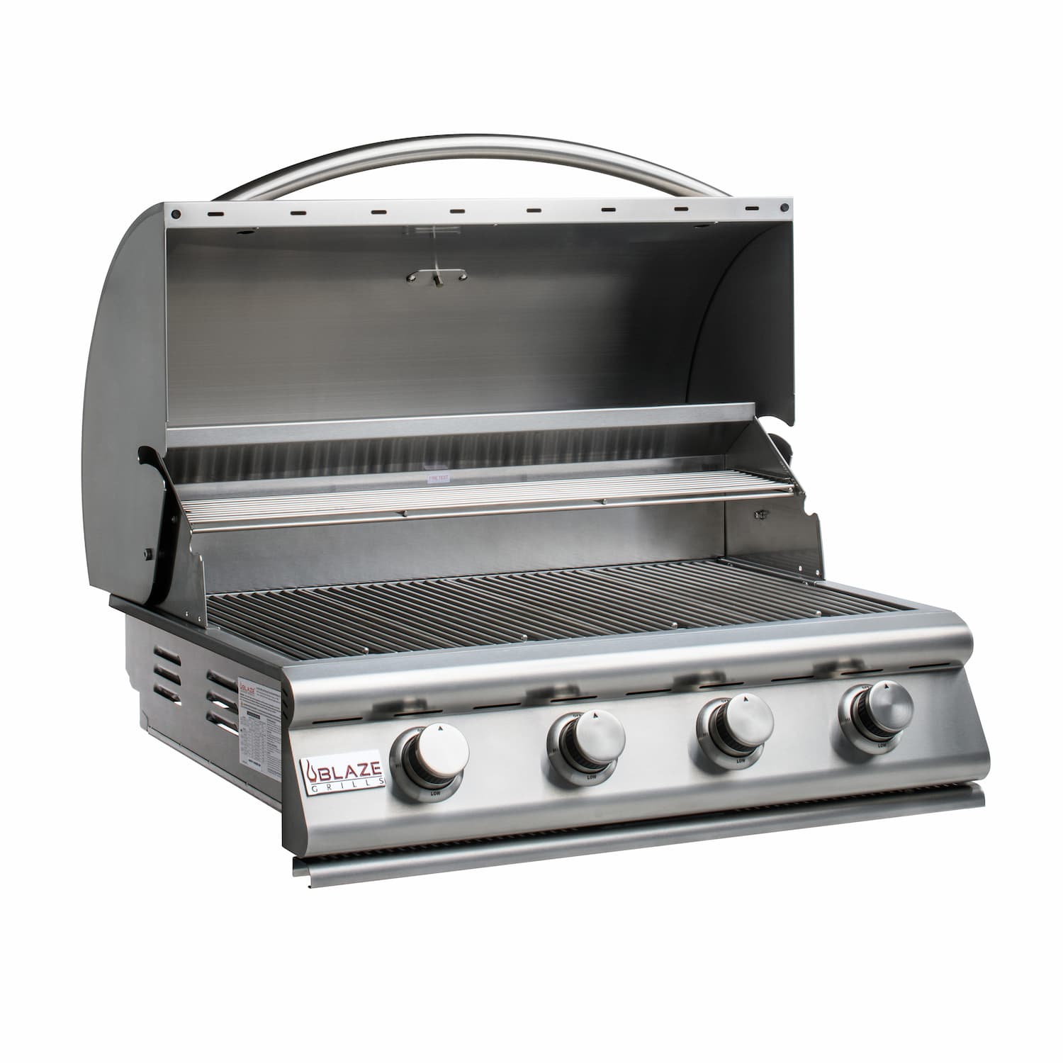 Blaze Prelude 32-Inch 4-Burner Built-In Natural Gas or LP Propane Gas Grill-BLZ-4LBM