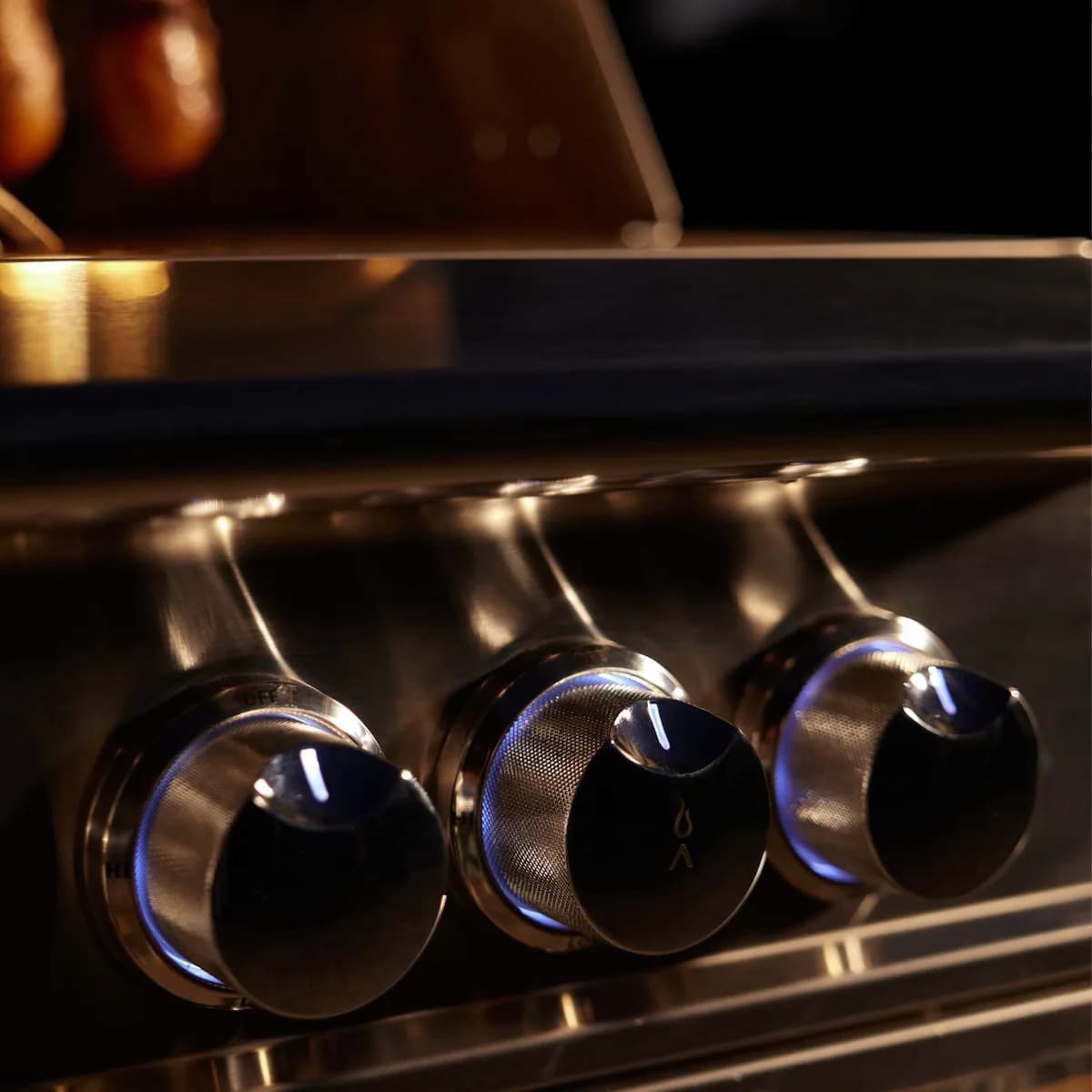 Blaze 32-Inch 4-Burner Built-In Propane Or Natural Gas Grill With Rear Infrared Burner & Grill Lights-BLZ-4LTEPRO