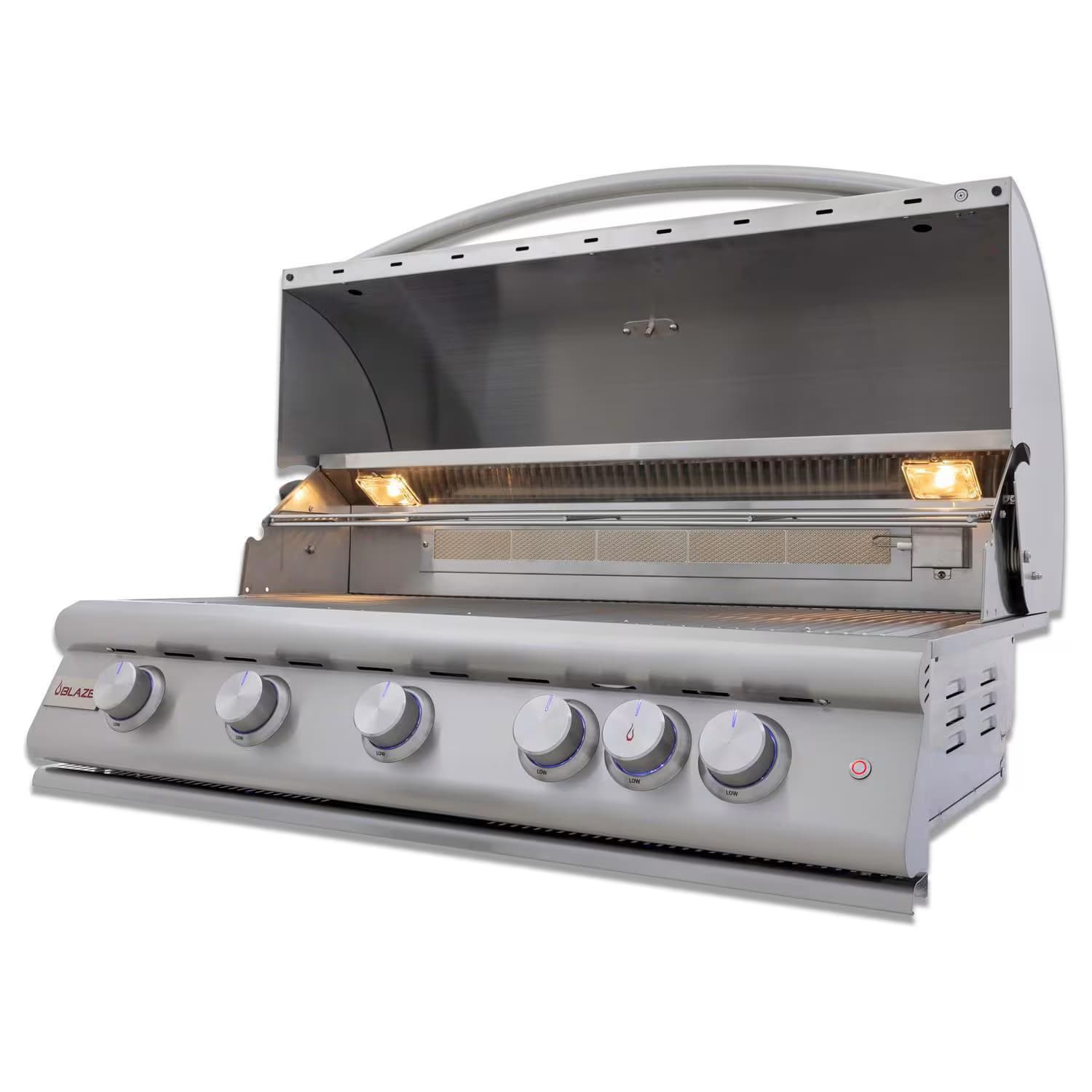 Blaze LTE 40-Inch 5-Burner Built-In Propane Or Natural Gas Grill With Rear Infrared Burner & Grill Lights-BLZ-5LTE3
