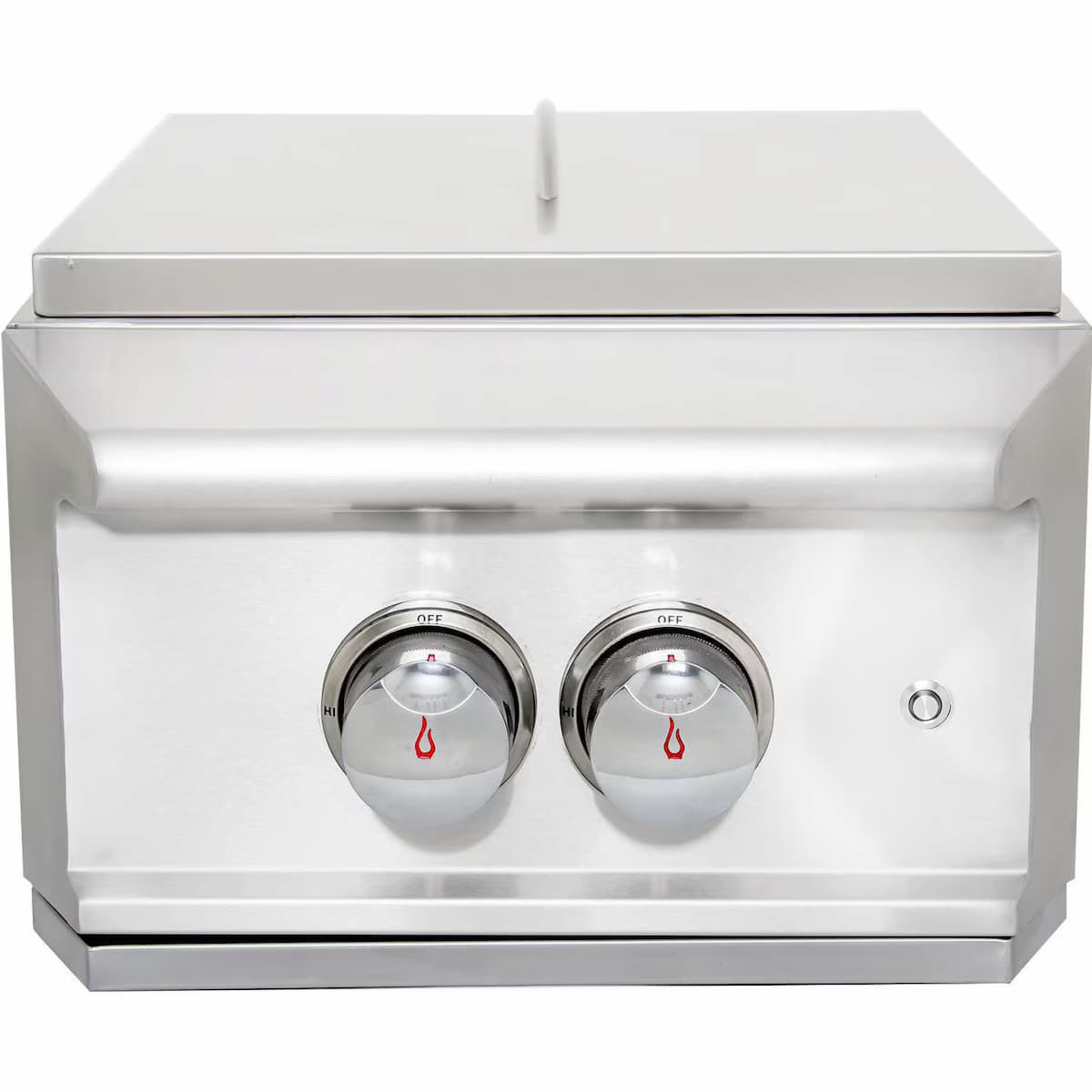 Blaze Professional Built-In Gas High Performance Power Burner W/ Wok Ring & Stainless Steel Lid-BLZ-PROPB
