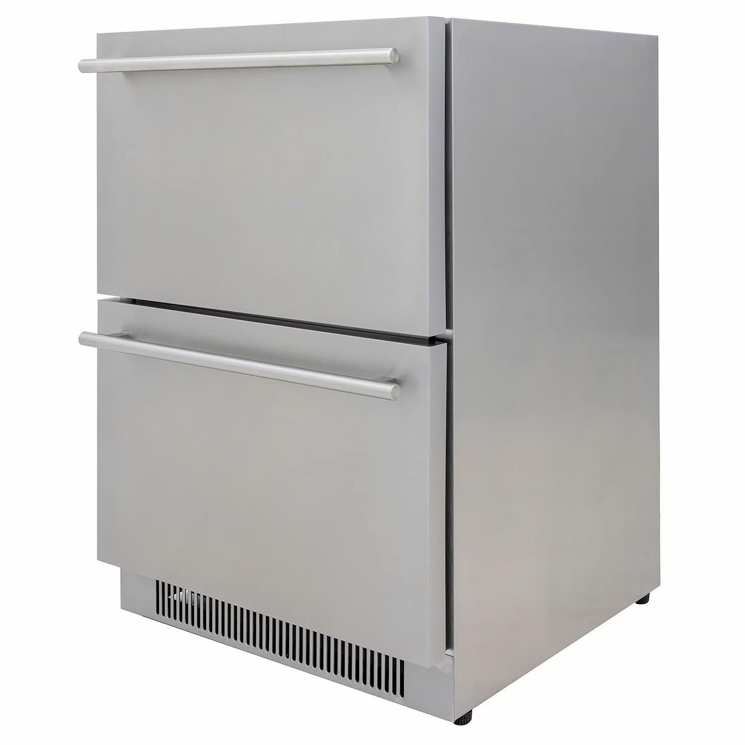 Blaze 24-Inch 5.1 Cu. Ft. Outdoor Rated Stainless Steel Double Drawer Refrigerator - BLZ-SSRF-DBDR5.1