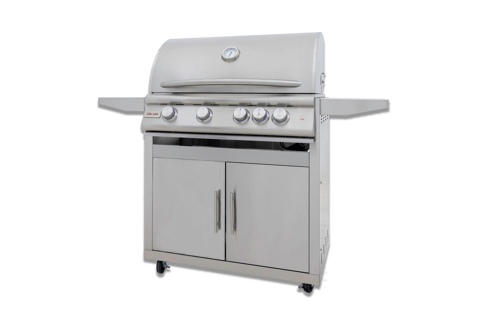 Blaze LTE 32-Inch 4-Burner Built-In Propane Or Natural Gas Grill With Rear Infrared Burner & Grill Lights-BLZ-4LTE3