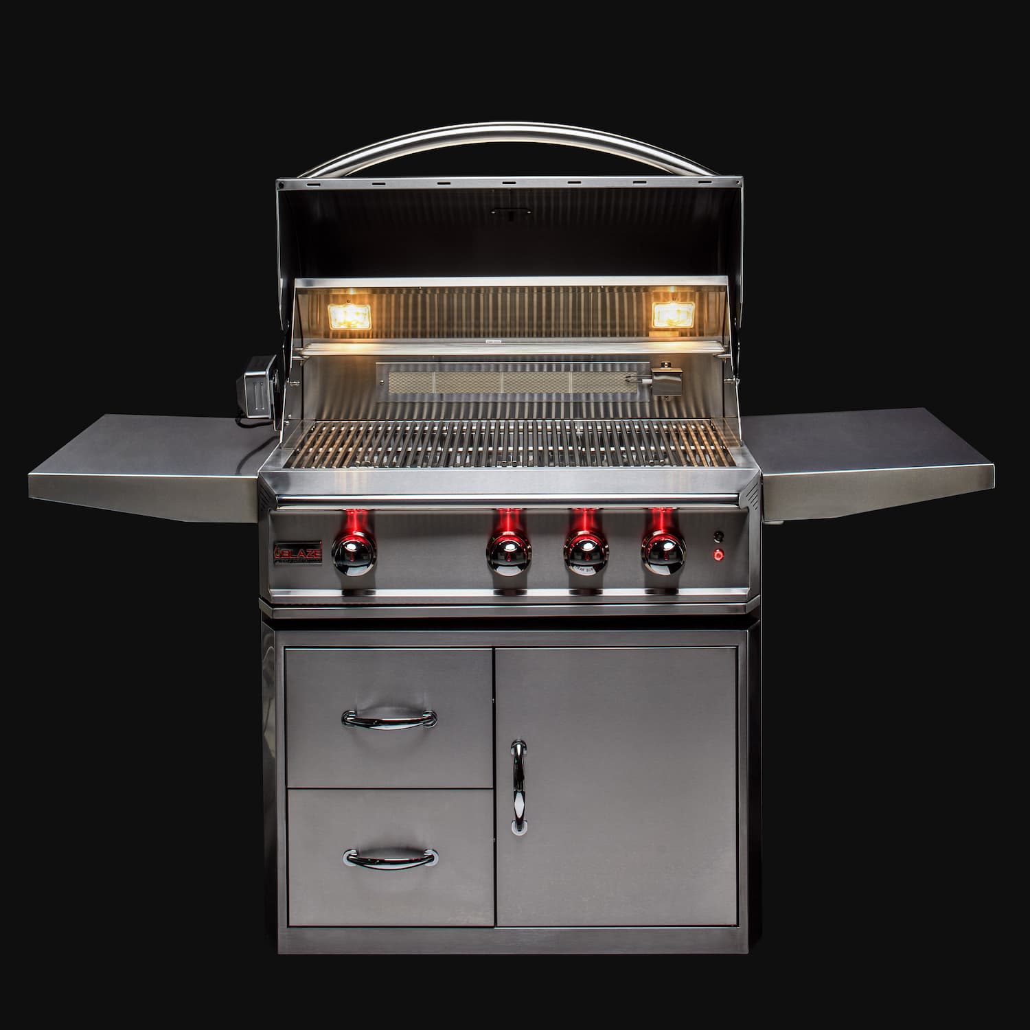 Blaze Professional LUX 34 Inch 3 Burner Natural Or Propane Gas Grill - BLZ-3PRO