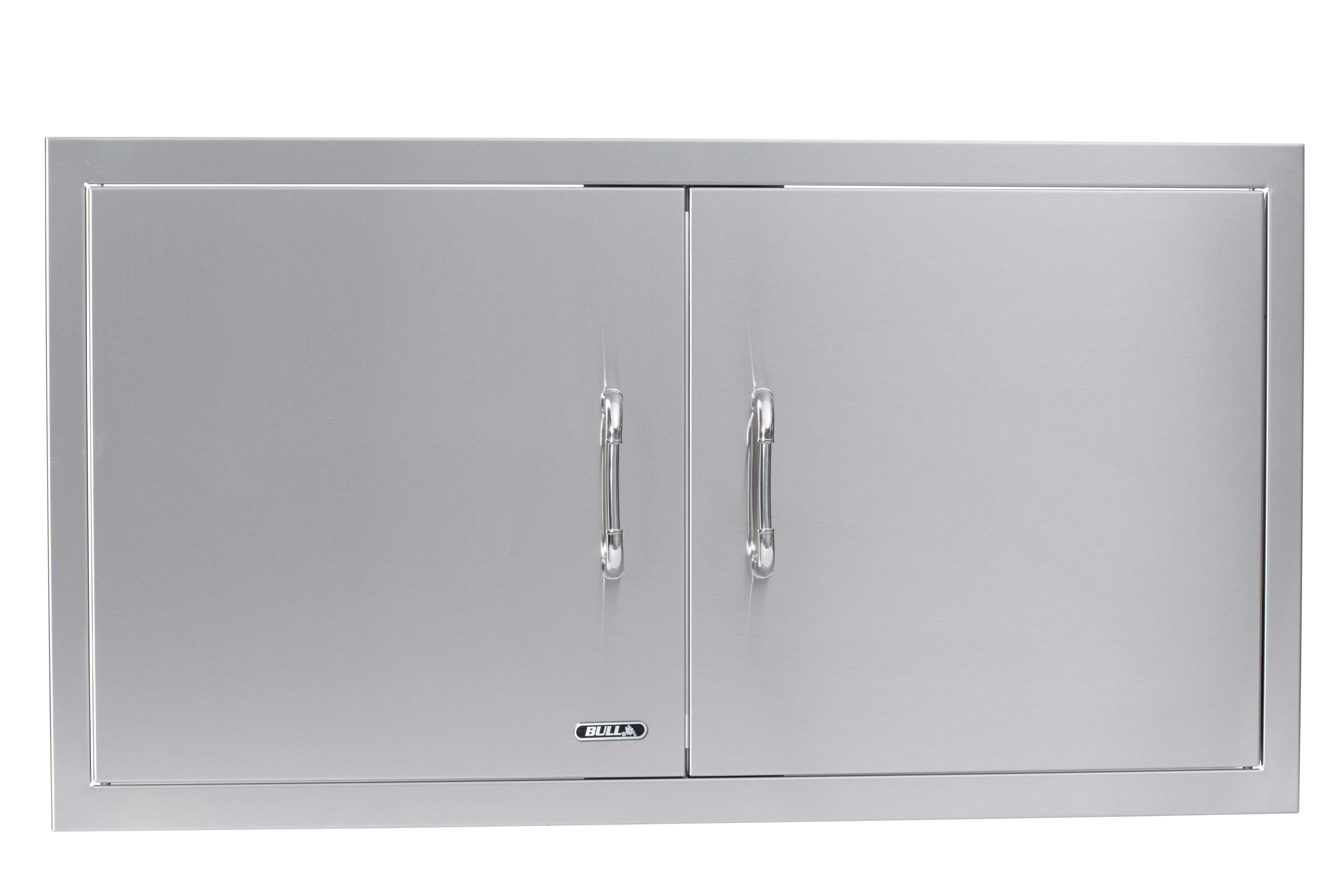 Bull 38-Inch Stainless Steel Double Access Door W/ Reveal-34020