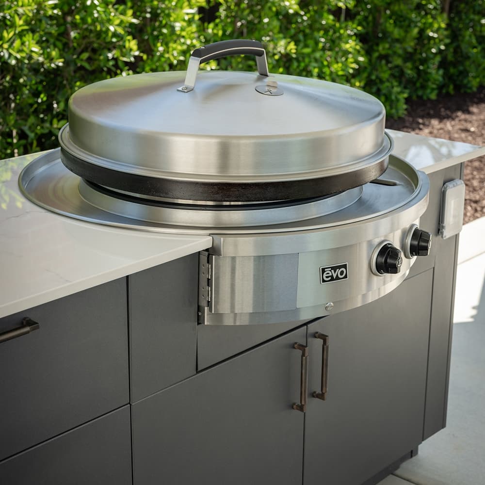 Evo Affinity Classic 30G Built-In Flattop Propane Or Natural Gas Grill-10-0055-LP & 10-0055-NG