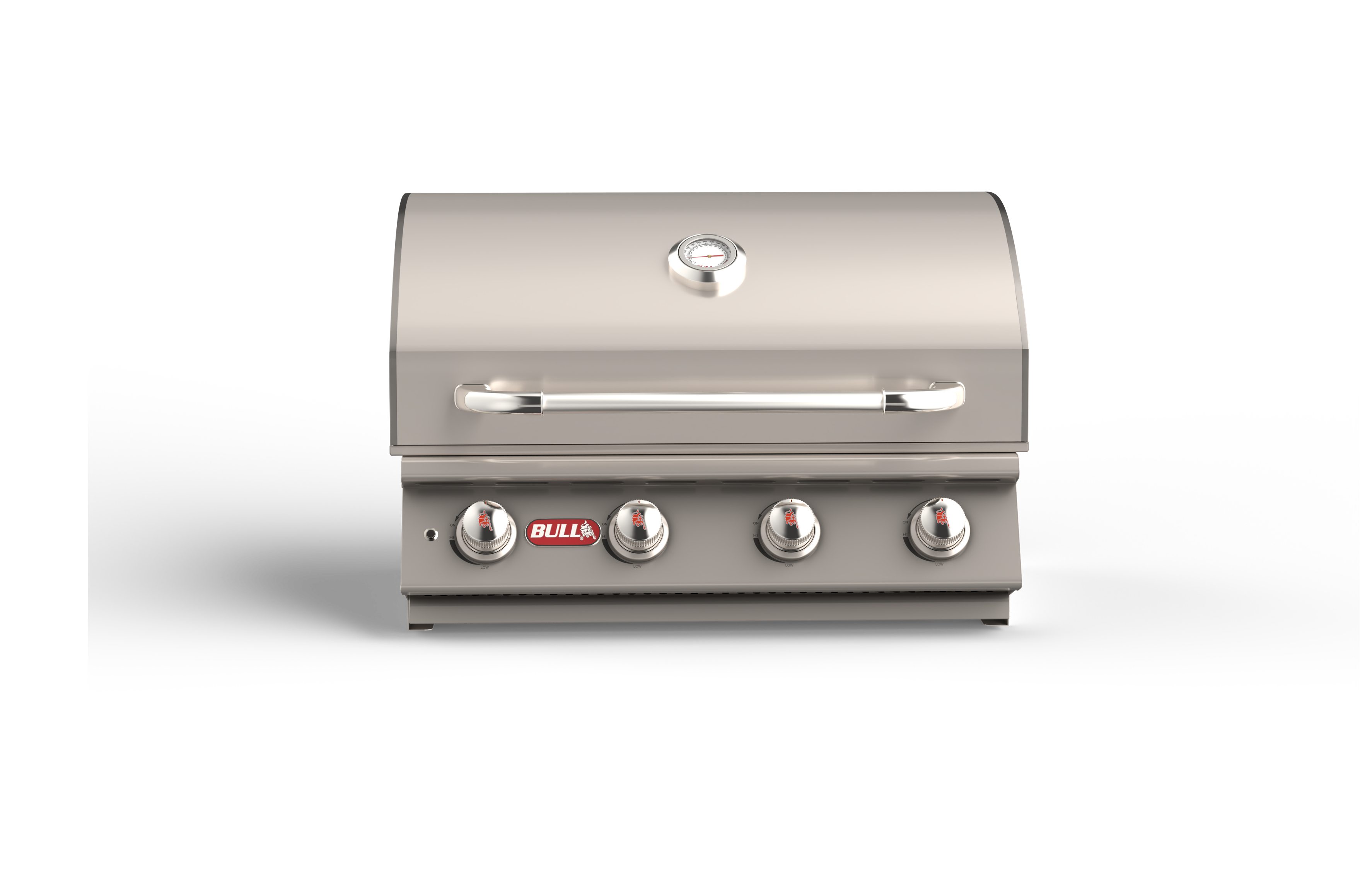 Bull Lonestar Select 30-Inch 4-Burner Built-In Natural Gas or Propane Gas Grill-87048/9