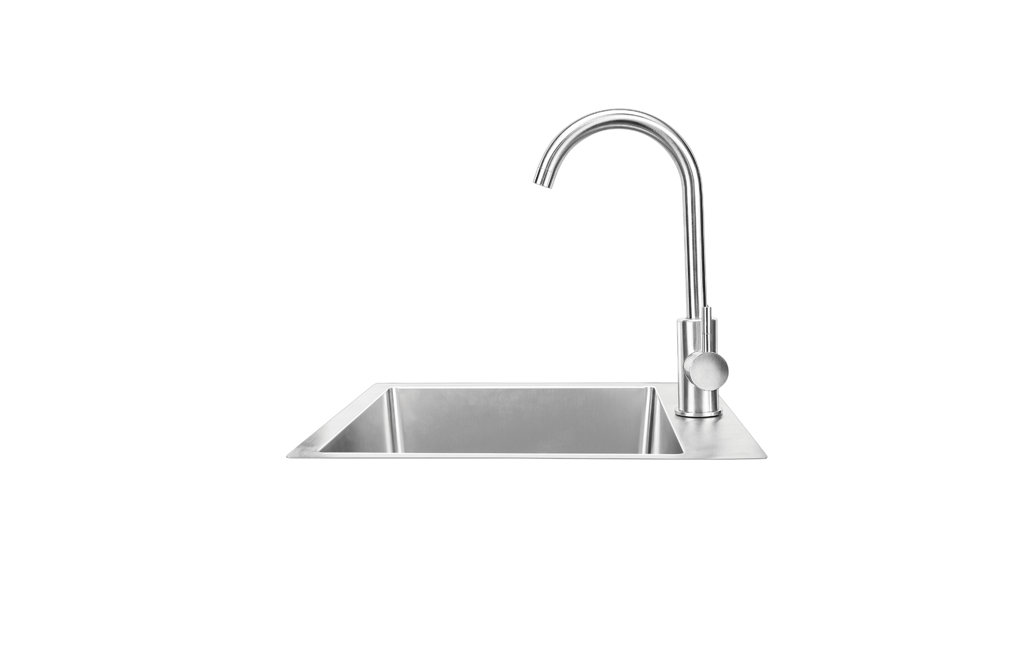Bull 15-Inch Premium Stainless-Steel Dual Mount Sink-12516