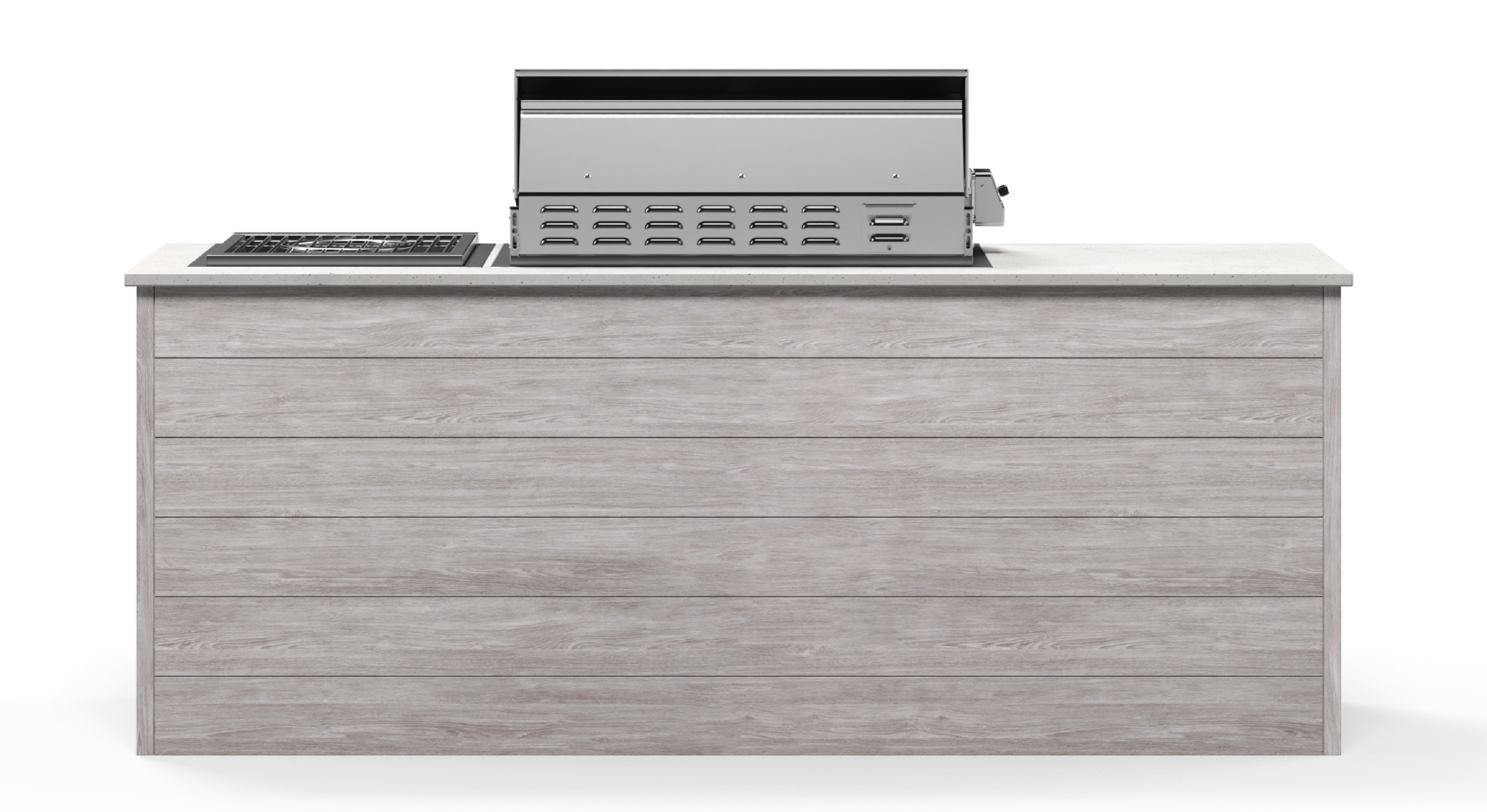 Lynx Pro Prestige Collection 96" Luxury Finished Outdoor Kitchen Package 10-LNX-10-PC-1