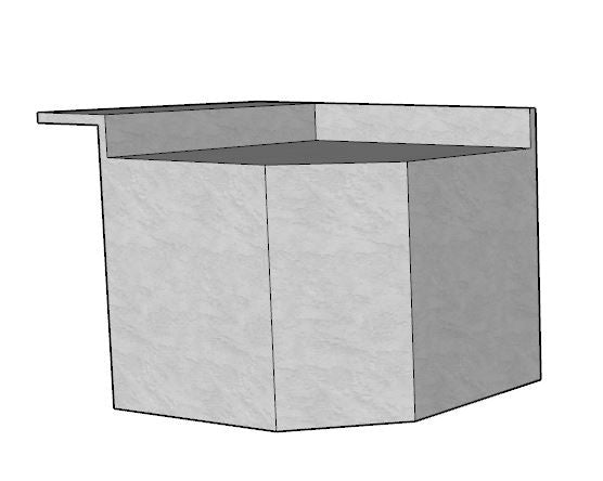 42" Corner DIY Outdoor Kitchen Frame Kit-ARP42CC