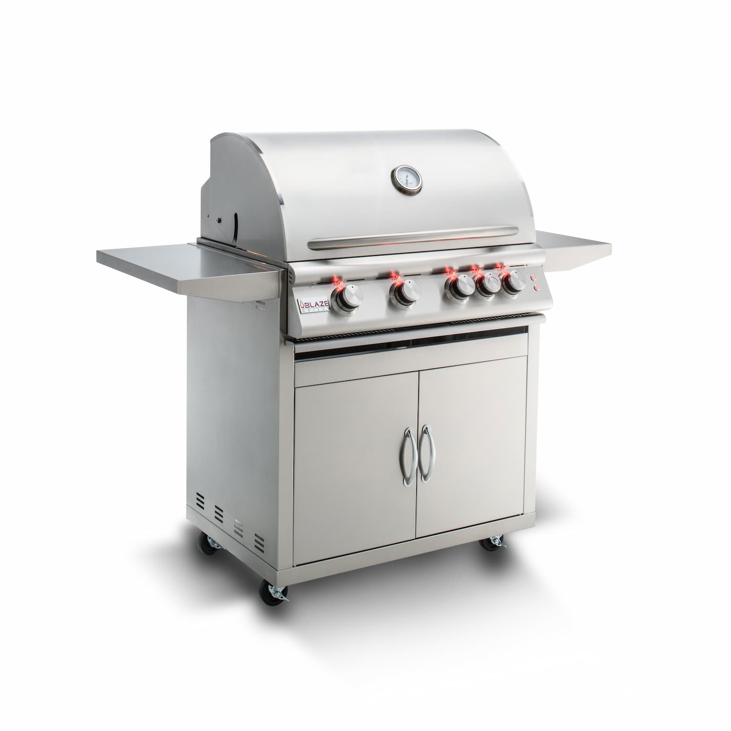 Blaze  LTE 32-Inch 4-Burner Built-In Propane Or Natural Gas Grill With Rear Infrared Burner & Grill Lights-BLZ-4LTE2