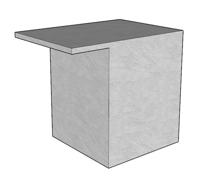 90 Degree DIY Outdoor Kitchen Frame Kit-ALRP90