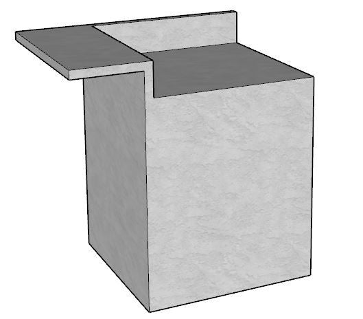 90 Degree DIY Outdoor Kitchen Frame Kit-ALRP90