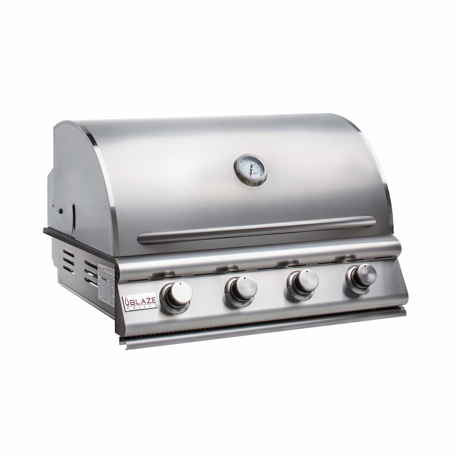 Blaze Prelude 32-Inch 4-Burner Built-In Natural Gas or LP Propane Gas Grill-BLZ-4LBM