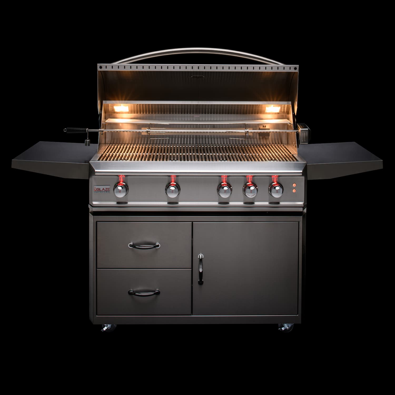 Blaze Professional LUX 44" Built-In Gas Grill with Rear Infrared Burner - BLZ-4PRO
