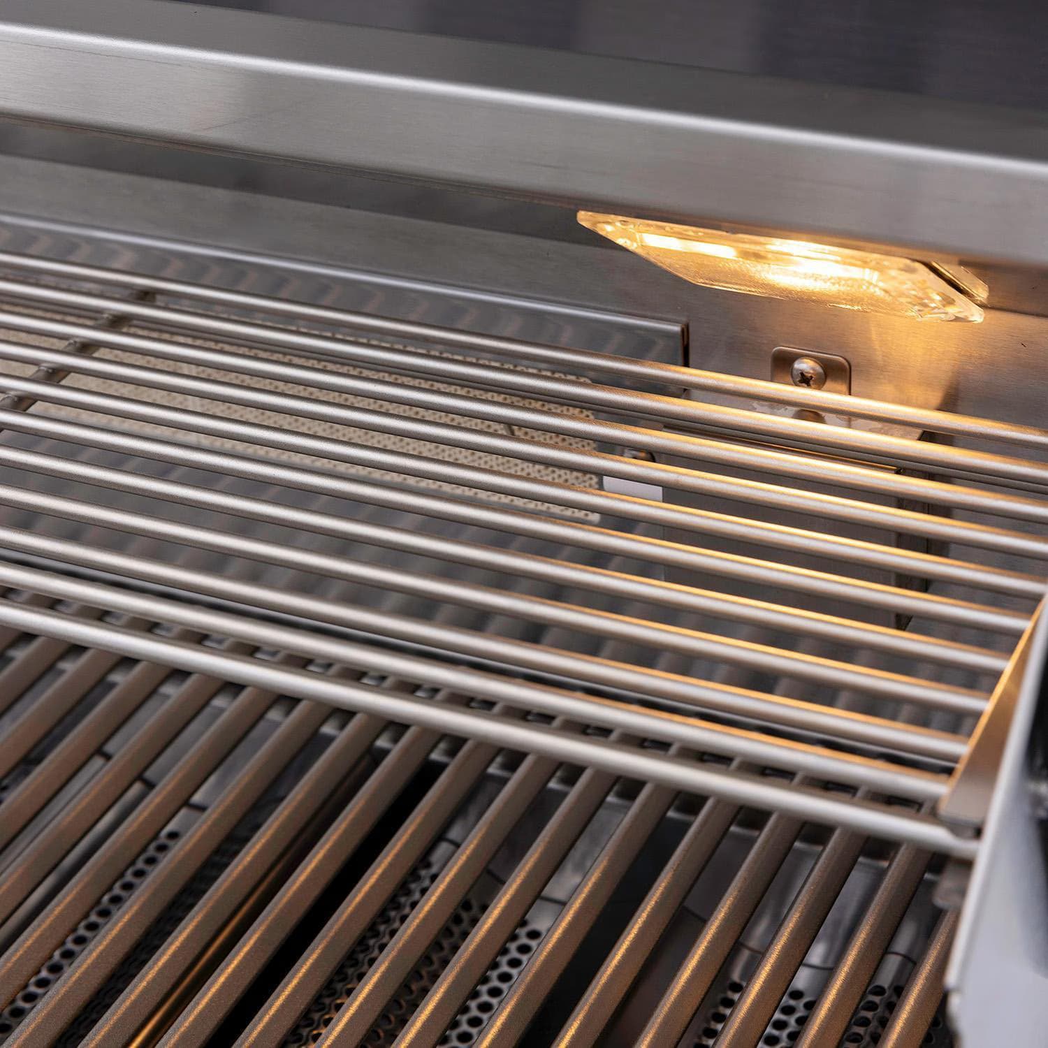 Blaze LTE 40-Inch 5-Burner Built-In Propane Or Natural Gas Grill With Rear Infrared Burner & Grill Lights-BLZ-5LTE3