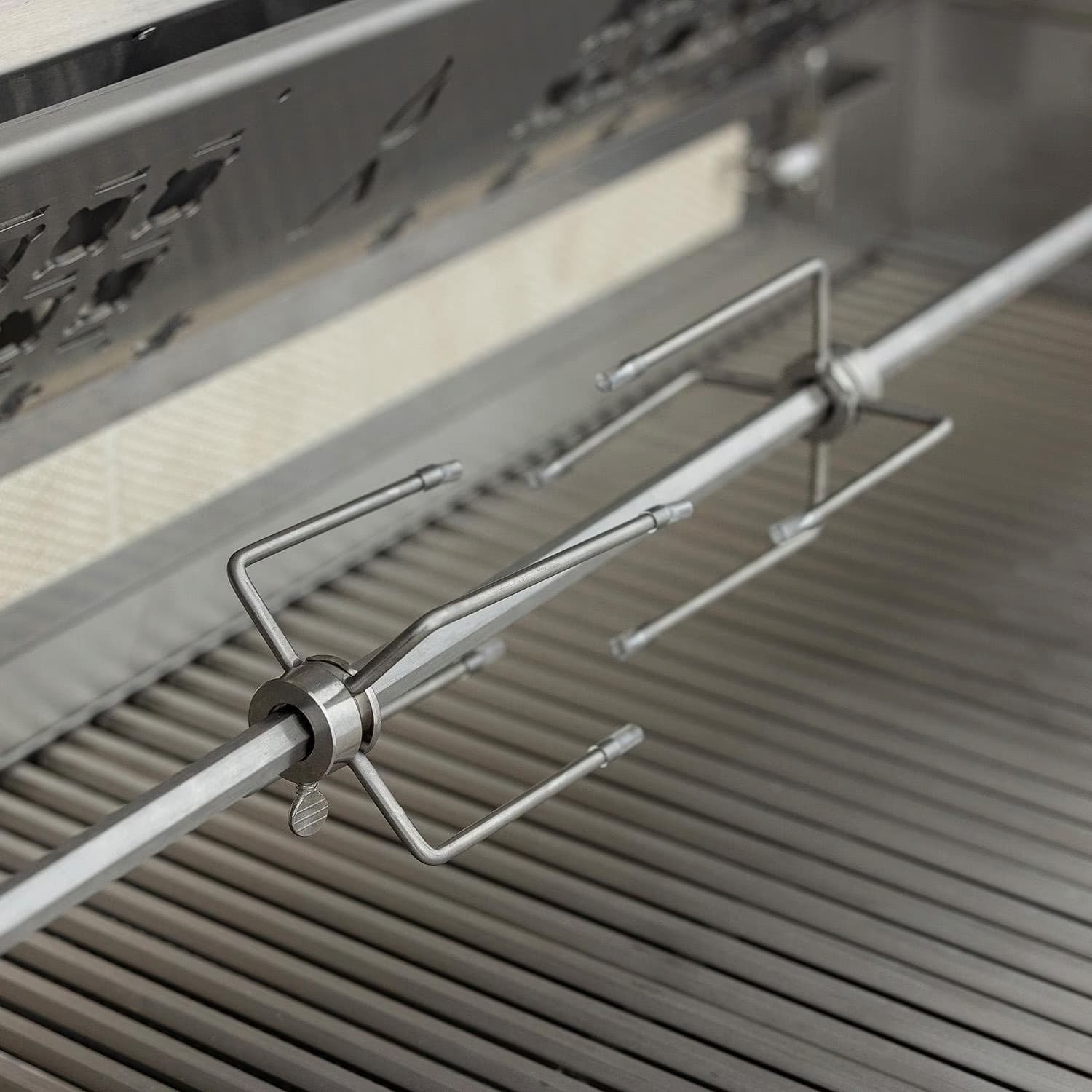 Blaze 40-Inch 5-Burner Built-In Propane Or Natural Gas Grill With Rear Infrared Burner & Grill Lights-BLZ-5LTEPRO