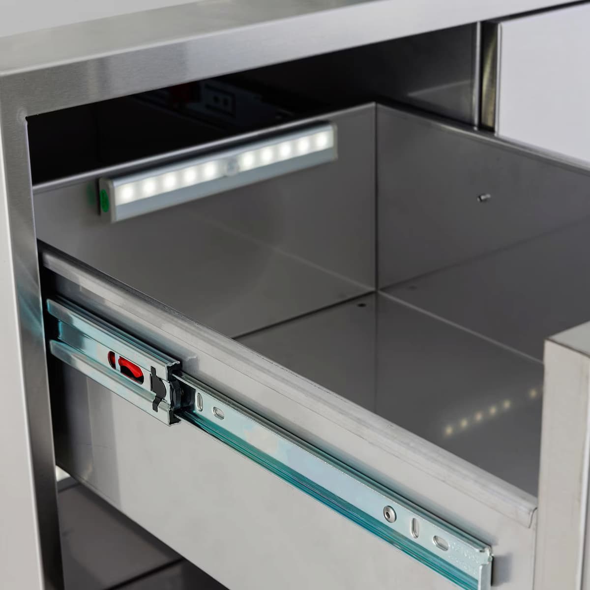 Blaze 16 Inch Double Access Drawers-BLZ-DRW2-R-LT