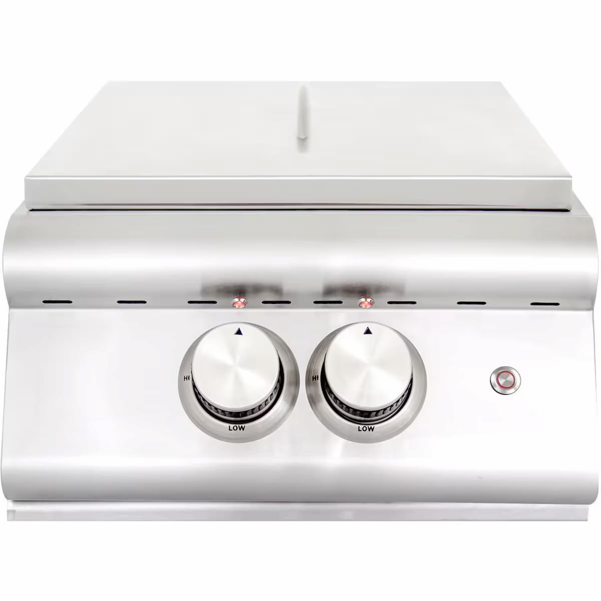 Blaze Built-In Gas High Performance Power Burner W/ Wok Ring & Stainless Steel Lid-BLZ-PBLTE