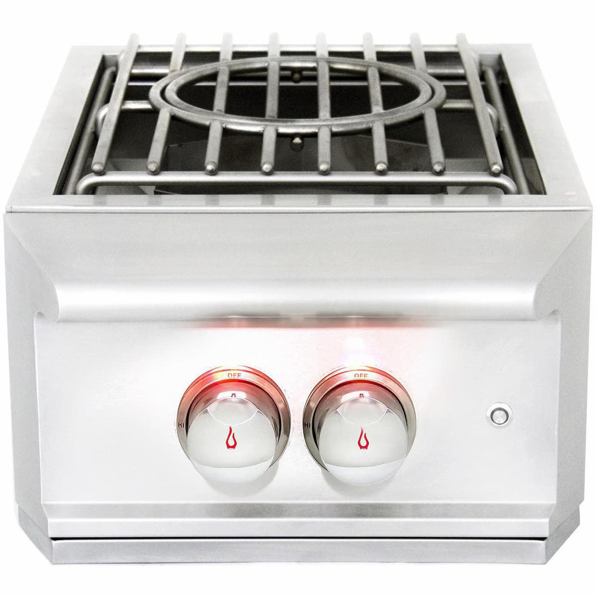 Blaze Professional Built-In Gas High Performance Power Burner W/ Wok Ring & Stainless Steel Lid-BLZ-PROPB
