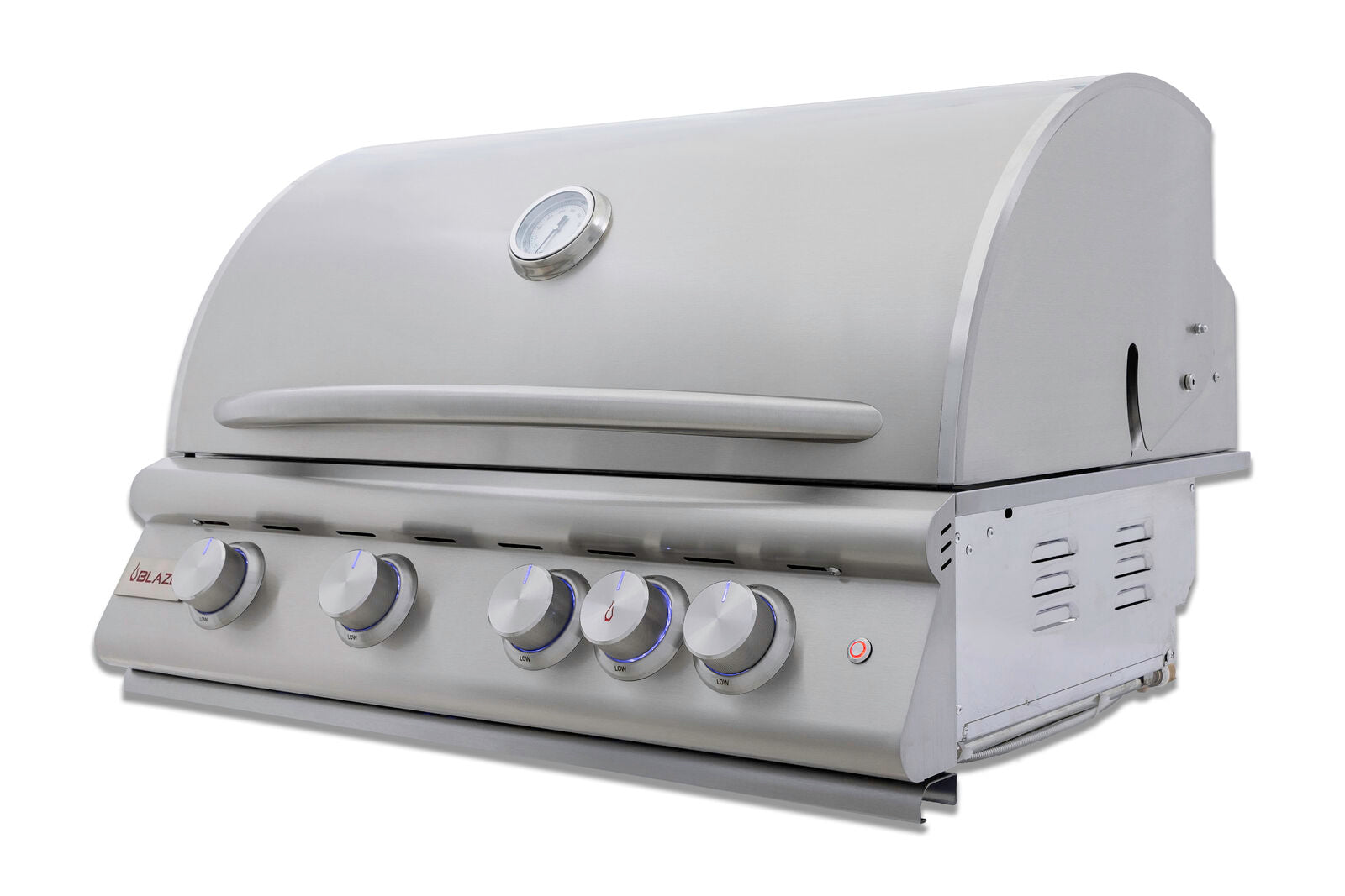 Blaze LTE 32-Inch 4-Burner Built-In Propane Or Natural Gas Grill With Rear Infrared Burner & Grill Lights-BLZ-4LTE3