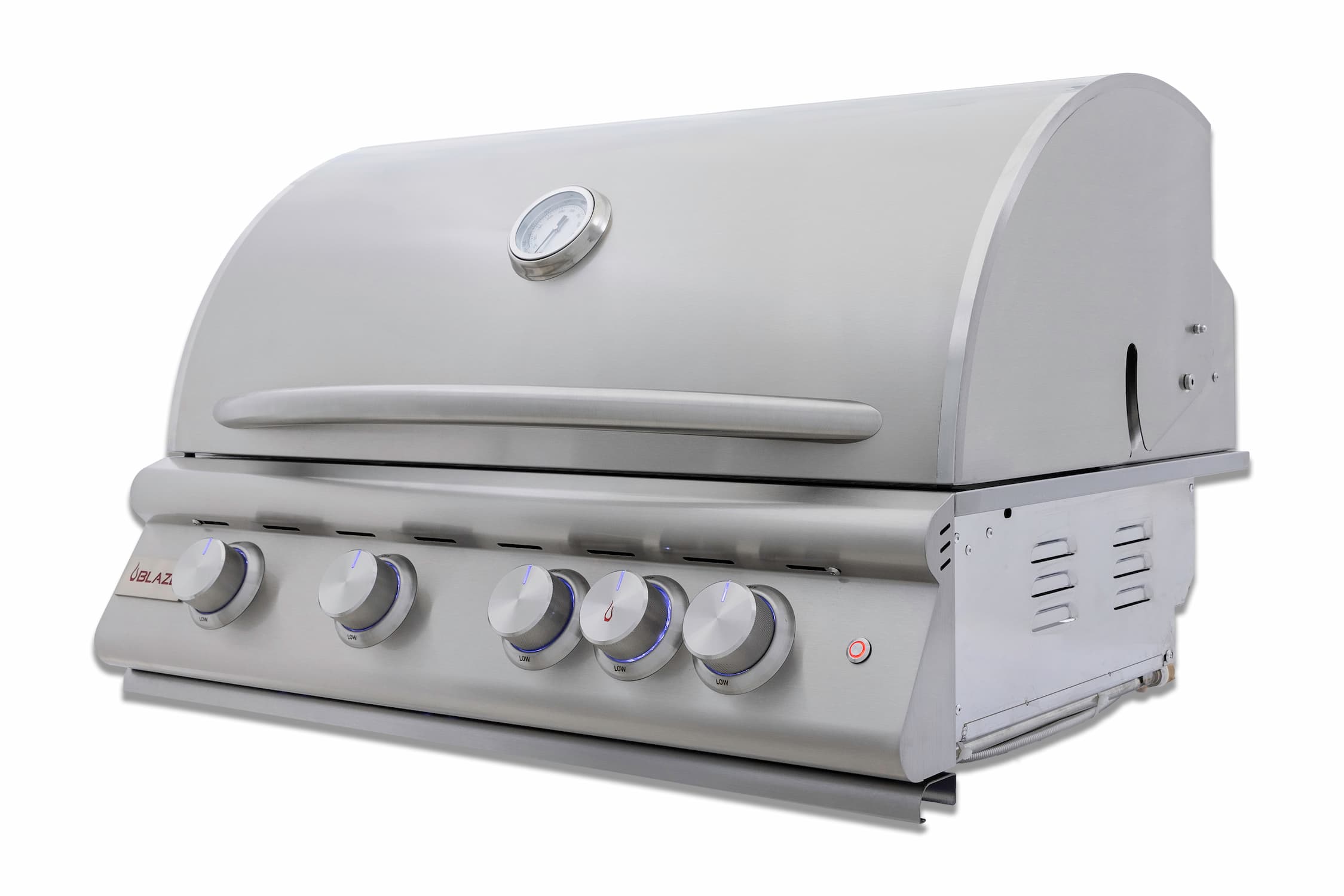 Blaze Professional Marine Grade 32 Inch Plus 4 Burner Natural Or Propane Gas Grill-BLZ-4LTE3MG