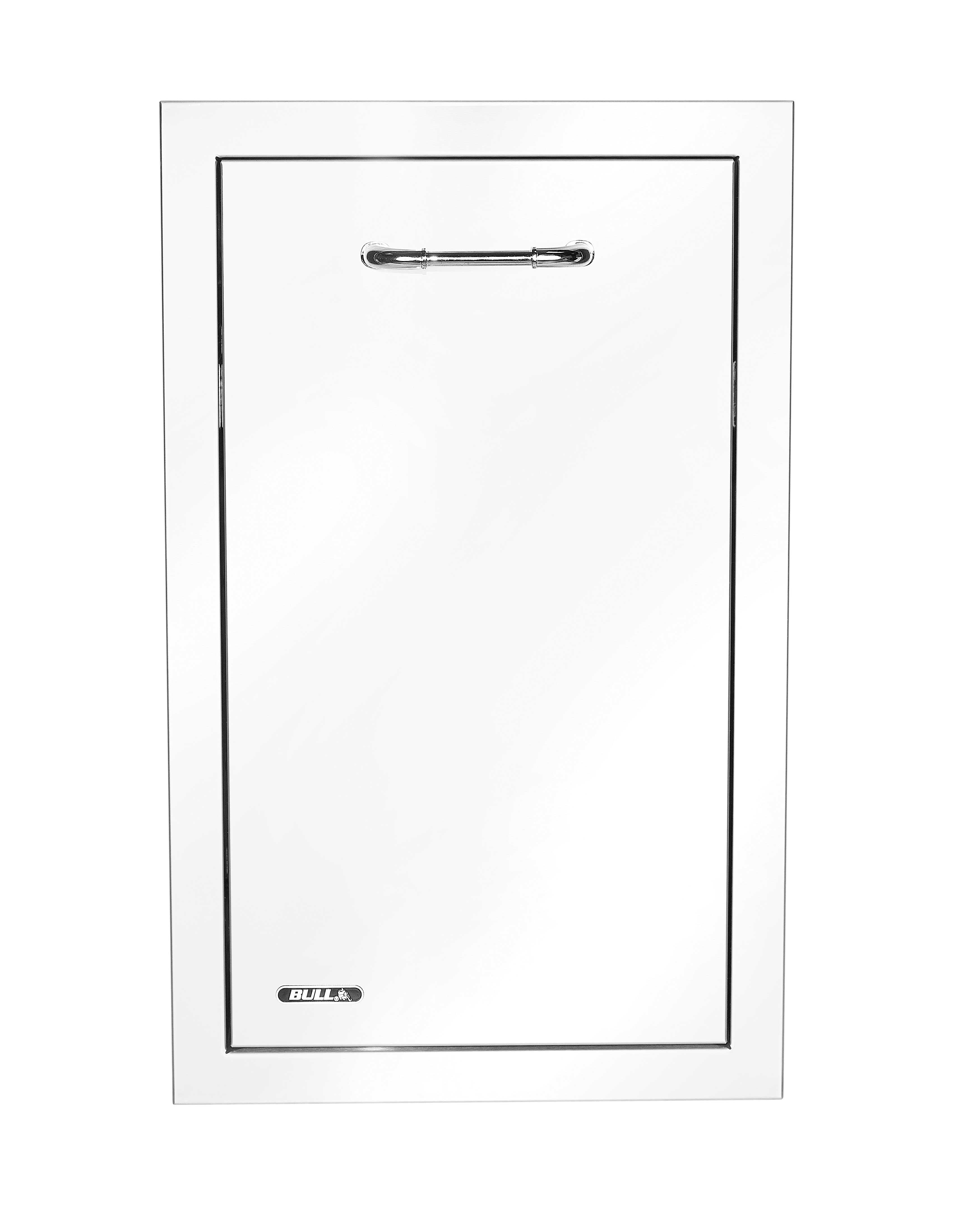 Bull 16" Slim Stainless Steel 10 Gallon Trash Drawer with Reveal (trash can included-56960