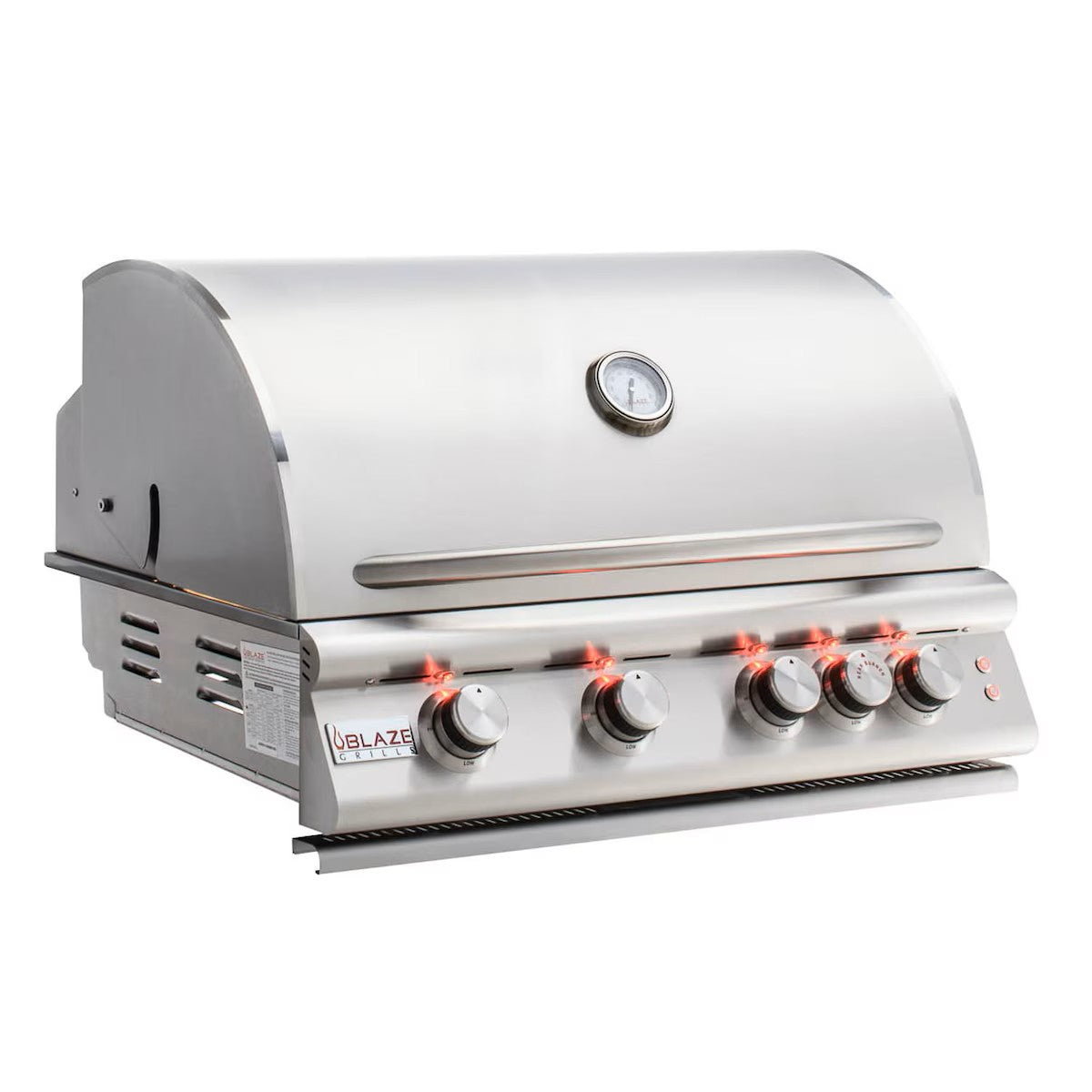 Blaze Professional Marine Grade 32 Inch 4 Burner Natural Or Propane Gas Grill-BLZ-4LTE2MG