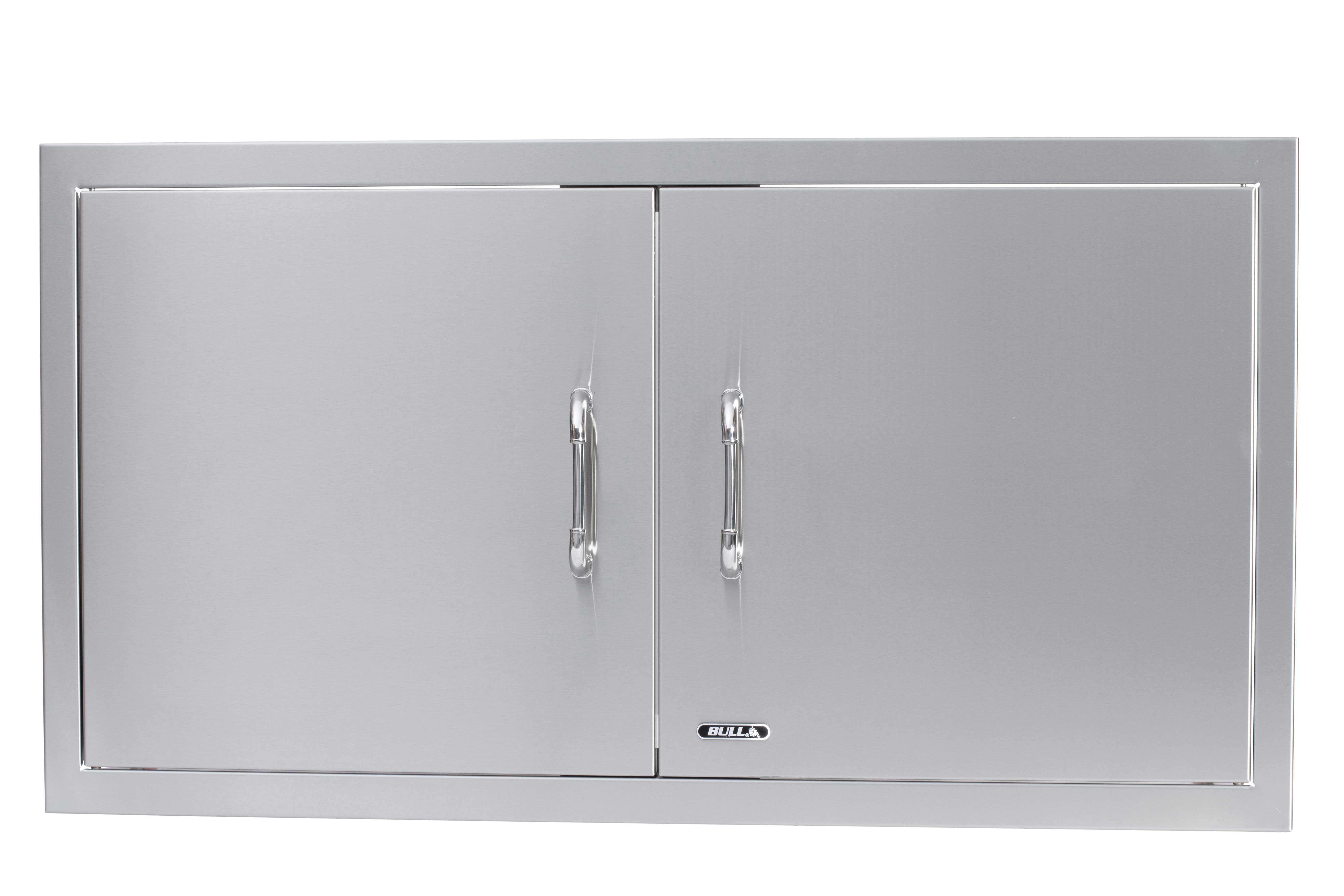 Bull 38-Inch Stainless Steel Double Access Door W/ Reveal-34020