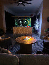 Fenix Vision 360 Luxury Outdoor TV Lift Cabinet Stone Collection-FENFINTVST