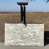 Fenix Vision 360 Luxury Outdoor TV Lift Cabinet Stone Collection-FENFINTVST