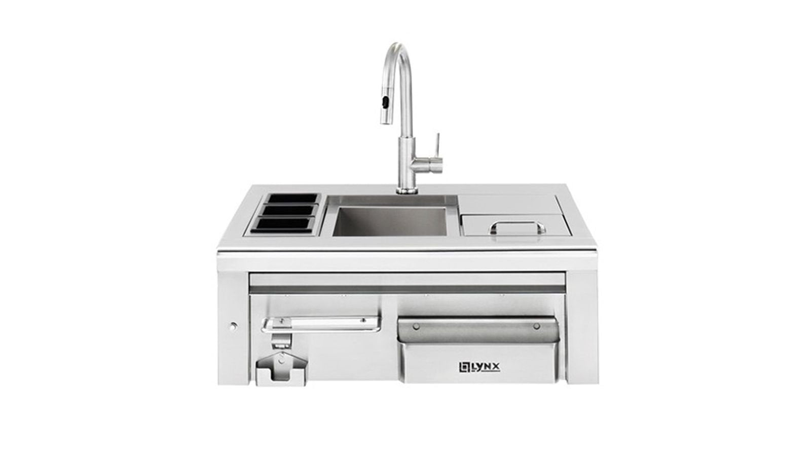 Lynx Professional Built-In Cocktail Pro Station With Sink & Ice Bin Cooler-LCS30