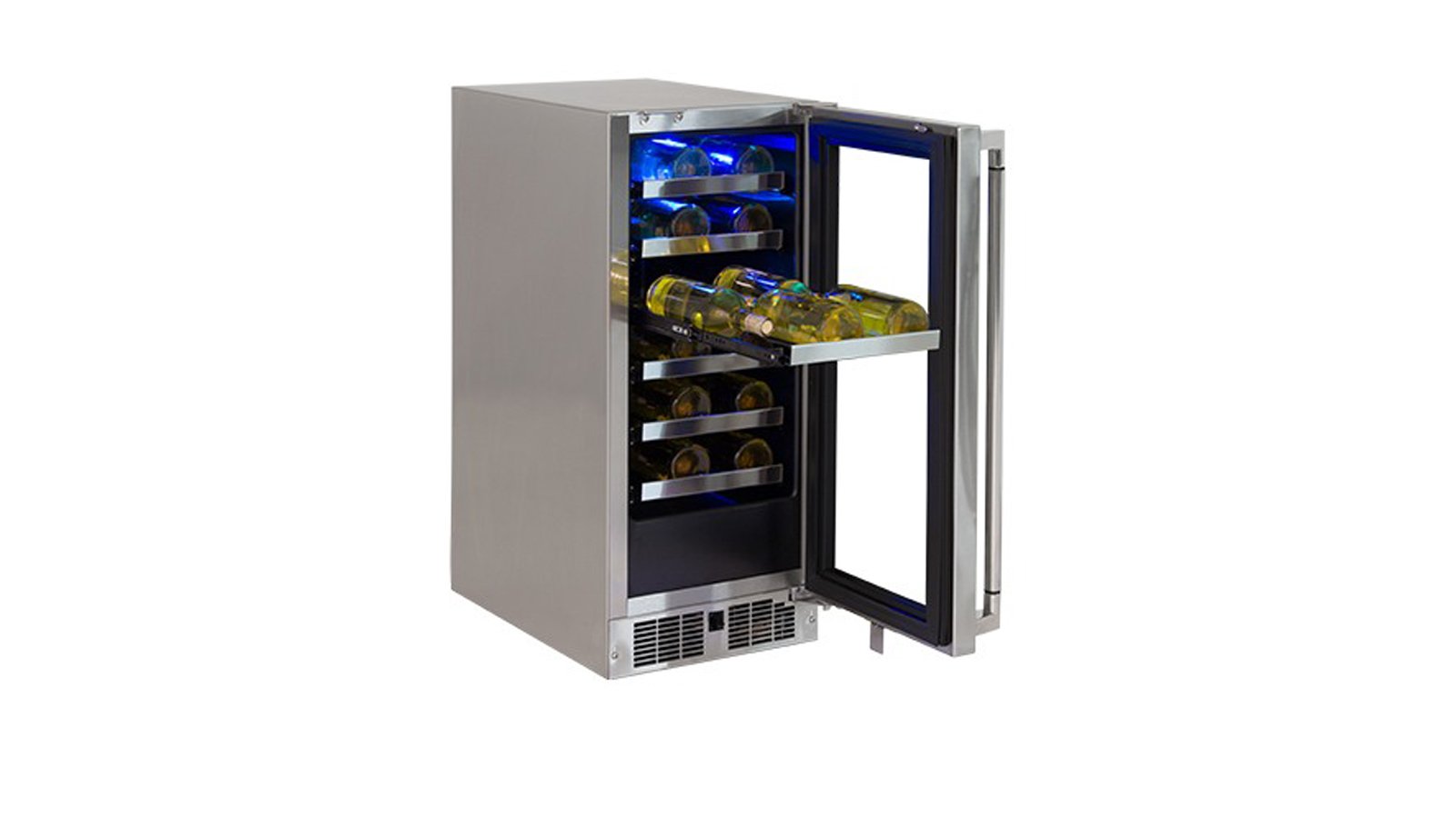Lynx Professional Stainless Steel 20 Bottle Outdoor Built-In Wine Cellar - Left Or Right Hinge-L15WINE L/R