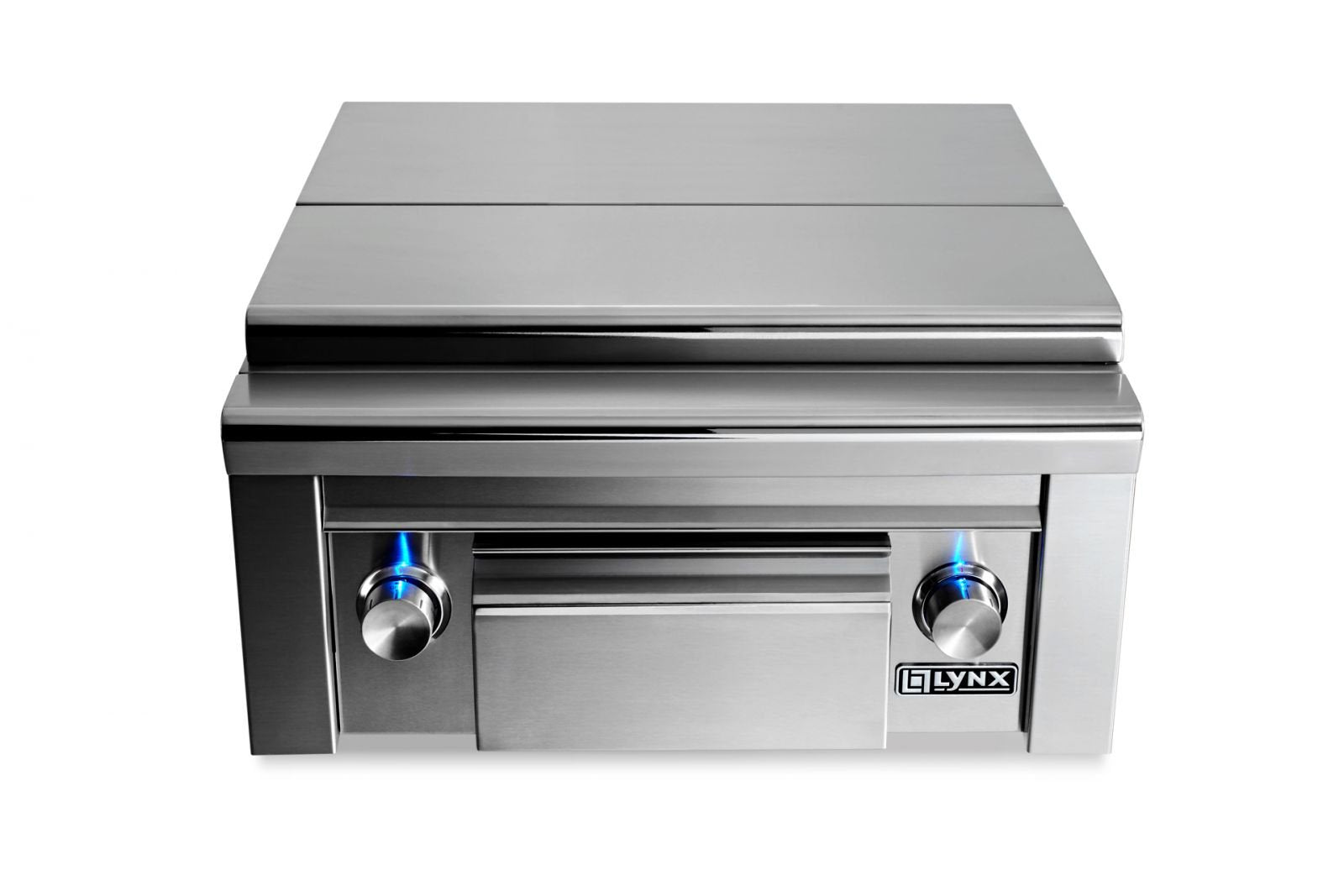 Lynx Professional Double Side Burner with Integral Prep Center-LSB2PC-1