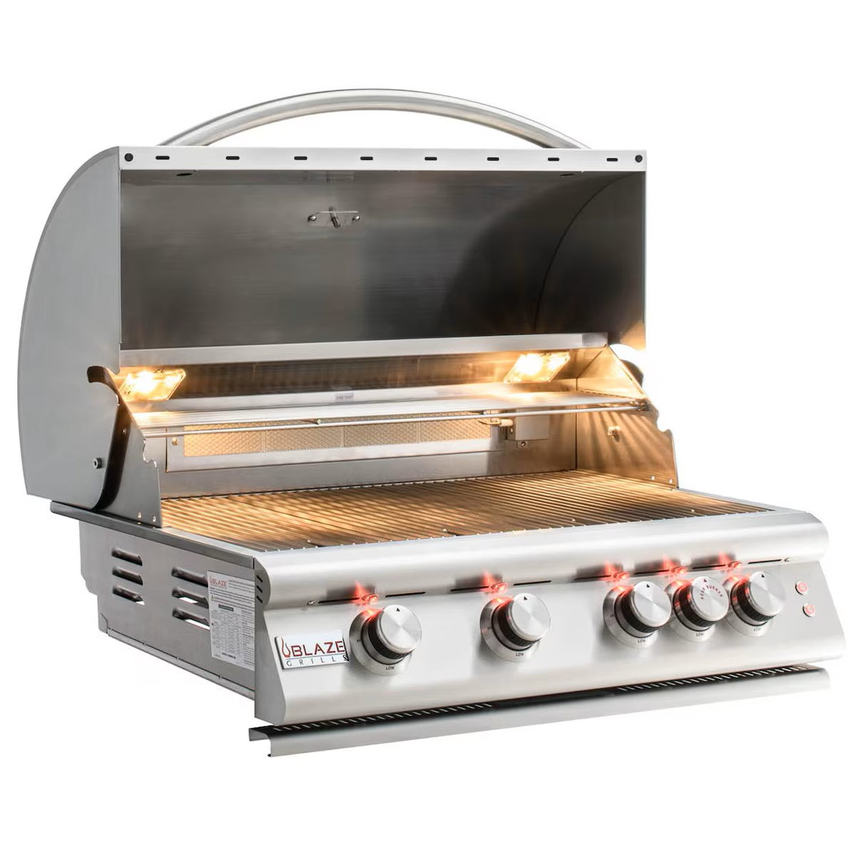 Blaze Professional Marine Grade 32 Inch 4 Burner Natural Or Propane Gas Grill-BLZ-4LTE2MG