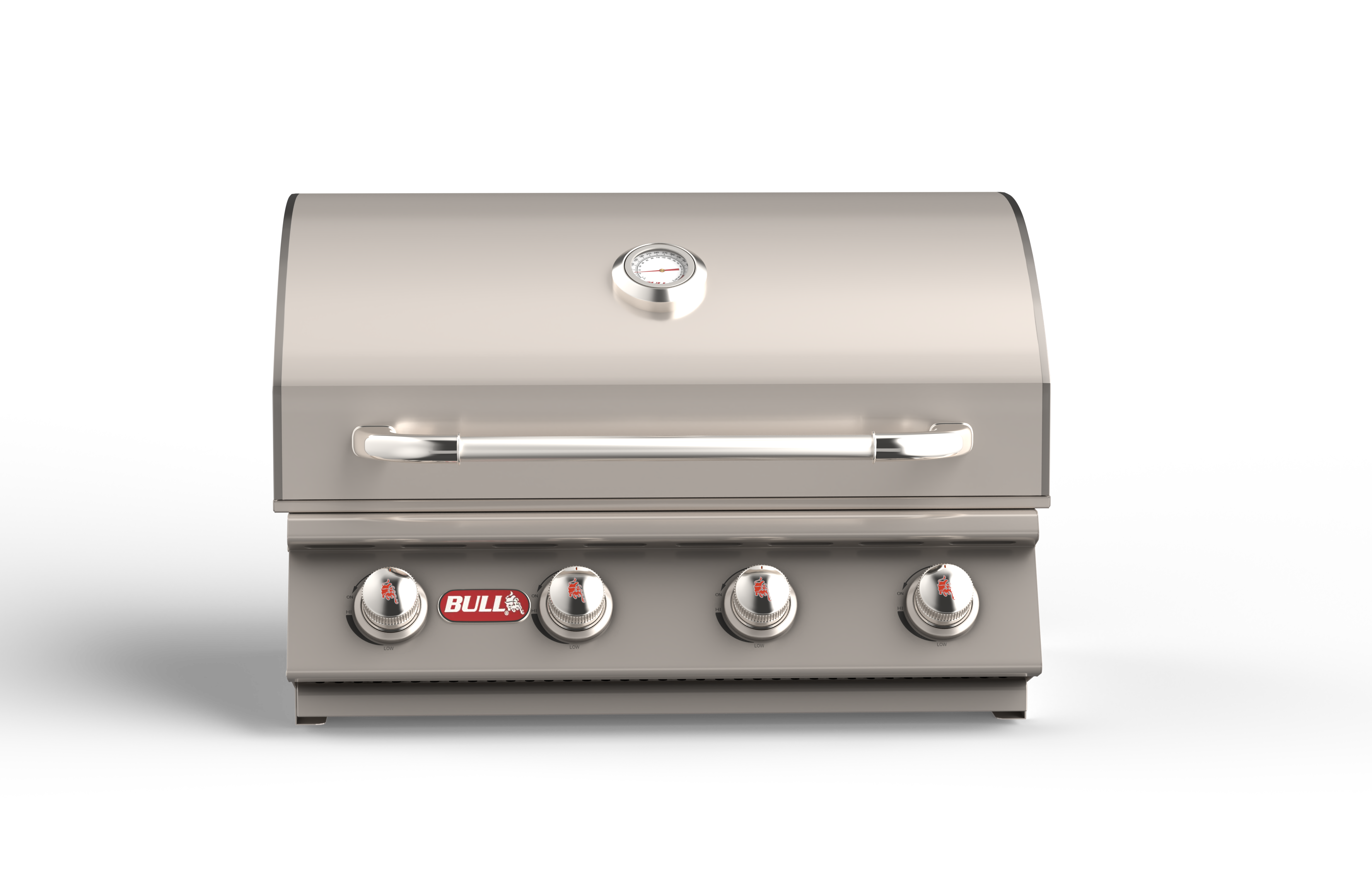 Bull Outlaw 30-Inch 4-Burner Built-In Natural Gas or Propane Gas Grill-26038/26039