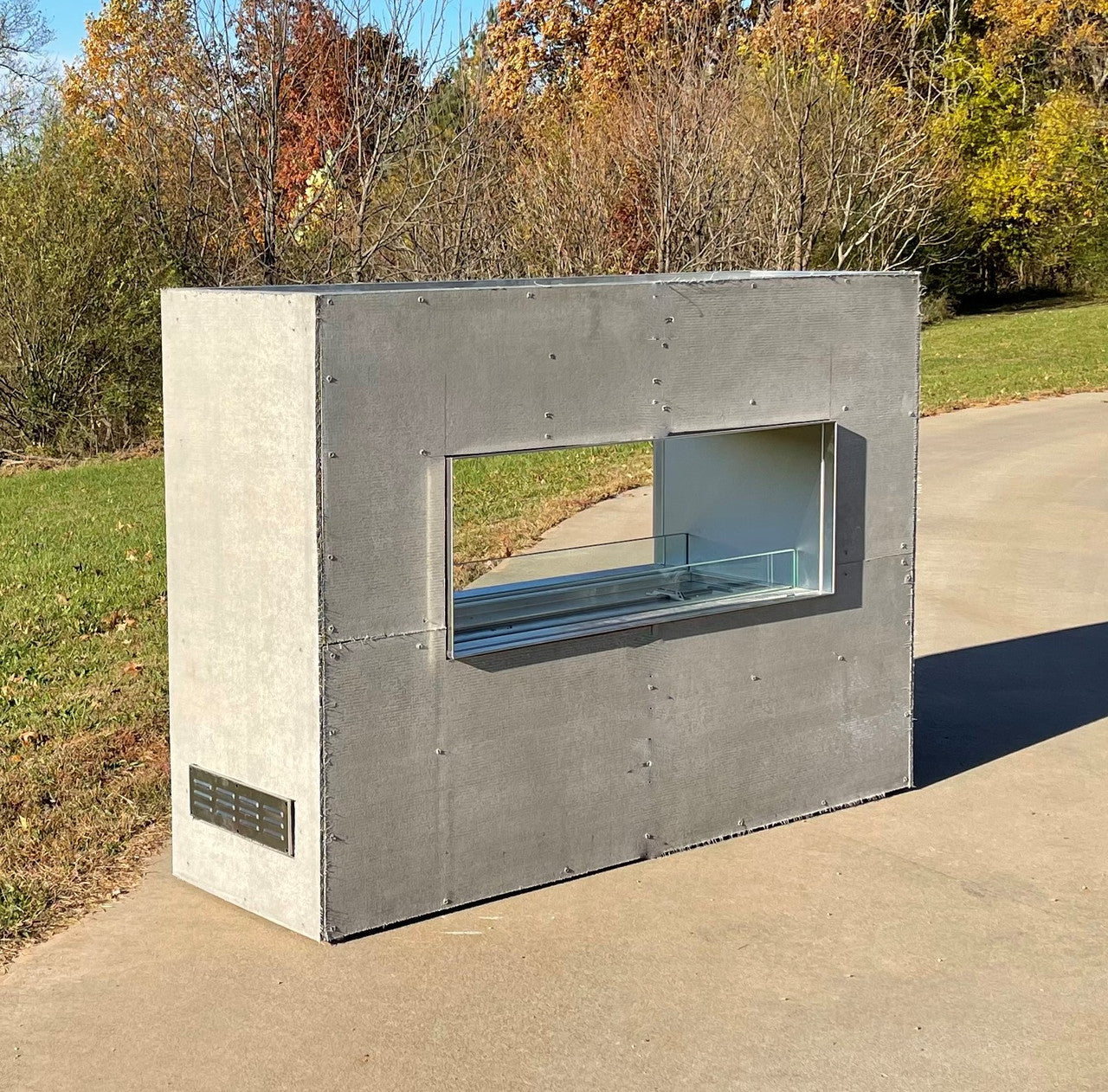 Napoleon Galaxy See Through Ready To Finish Linear Fireplace-DIYLFPN74