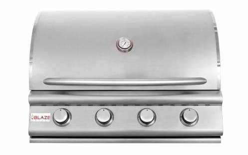 Blaze Prelude 32-Inch 4-Burner Built-In Natural Gas or LP Propane Gas Grill-BLZ-4LBM